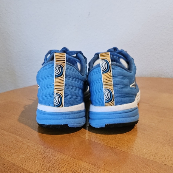 Worn Once! - ENDA - Mens Lapatet - Watamu Blue  - Size 10 - Vegan Friendly - Picture 5 of 9